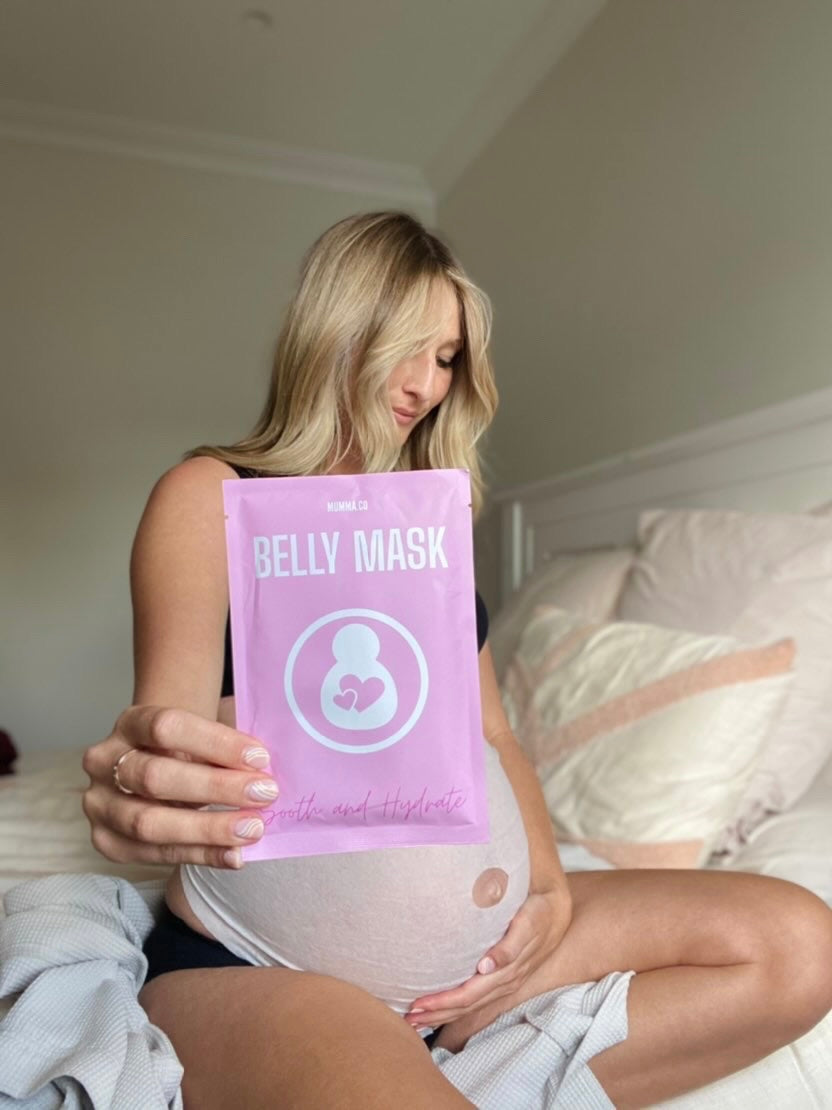 Belly mask; pregnancy; stretch marks